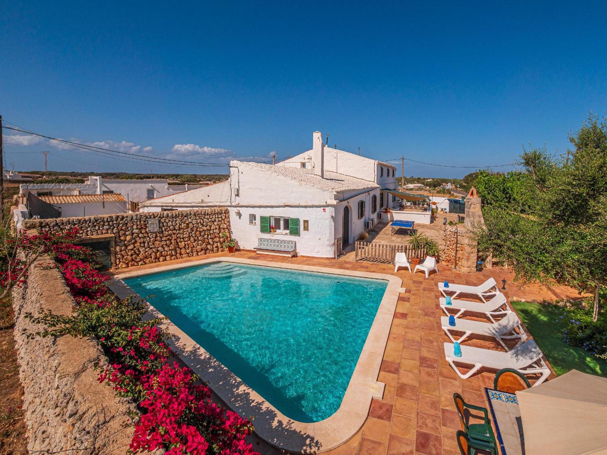 Casa Rural Menorquina Con Piscina Y Barbacoa Sant Climent Экстерьер фото