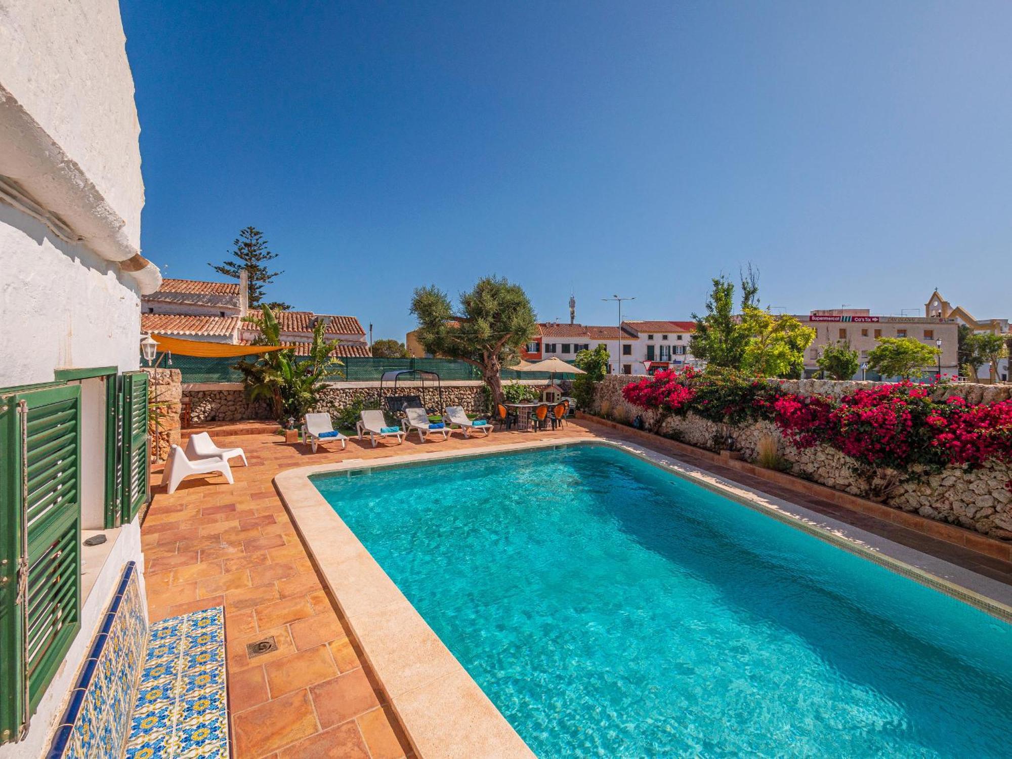 Casa Rural Menorquina Con Piscina Y Barbacoa Sant Climent Экстерьер фото