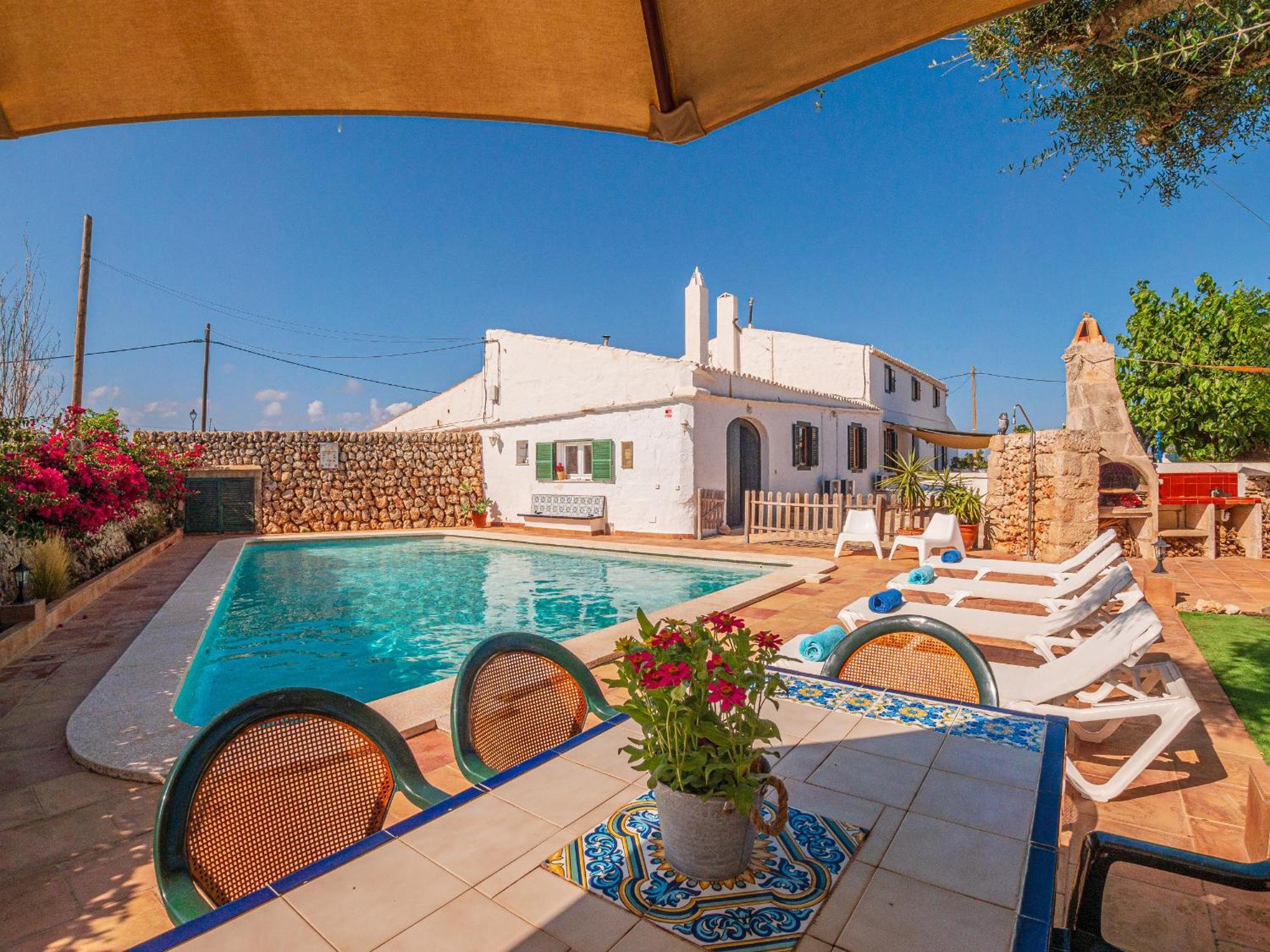 Casa Rural Menorquina Con Piscina Y Barbacoa Sant Climent Экстерьер фото